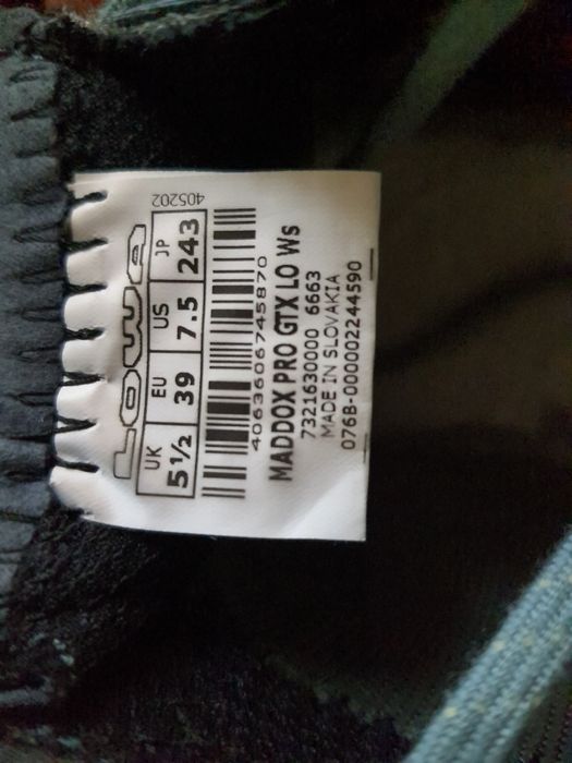 Lowa Maddox Pro Goretex 39