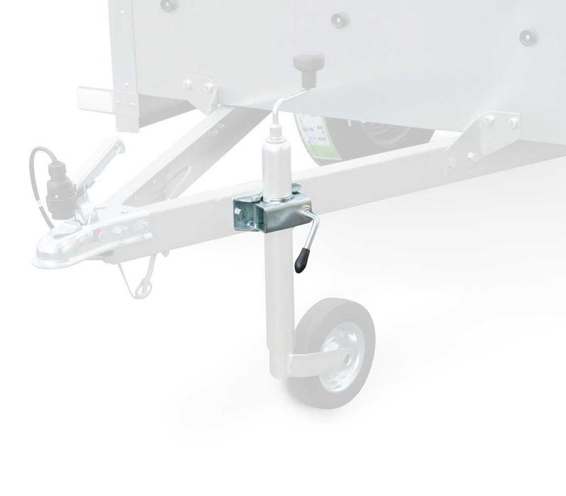 Скоба за опорно колело Ф48