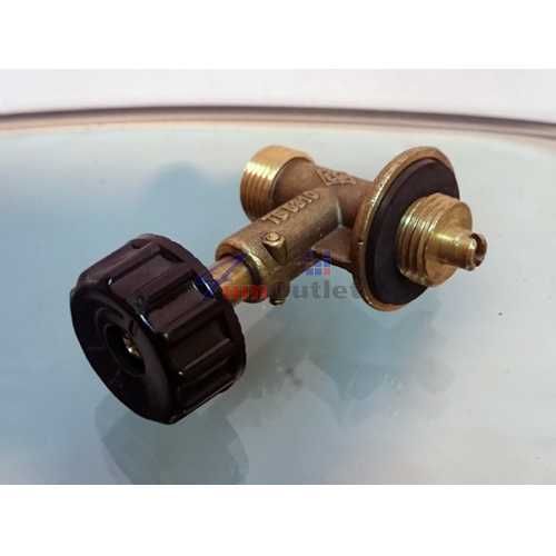 Кран за газова бутилка - туристическа и битова