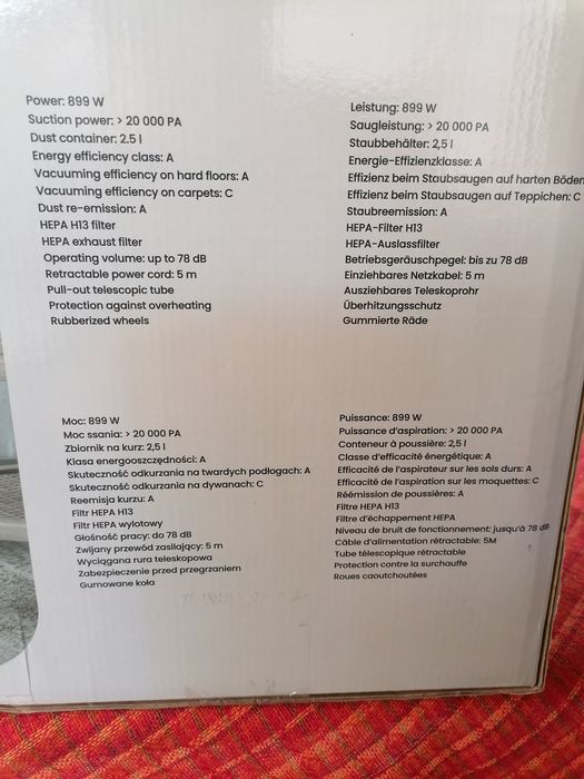 Продавам прахосмукачки