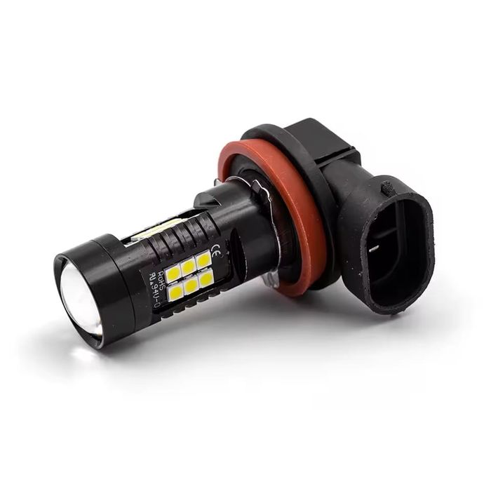 Set Două Becuri Led H8,H9,H10,H11,H16,HB39005,HB4-9006 Fără Ventilator