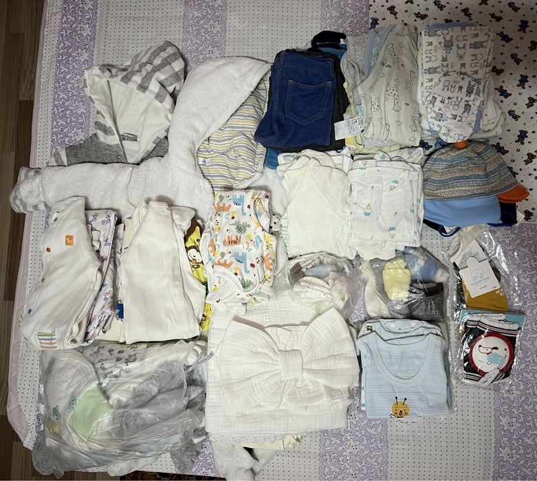 Детские вещи для новорожденных от 0 до 9 месяцев