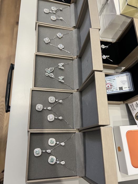 Наборы Муассаниты 925 пробы!!!