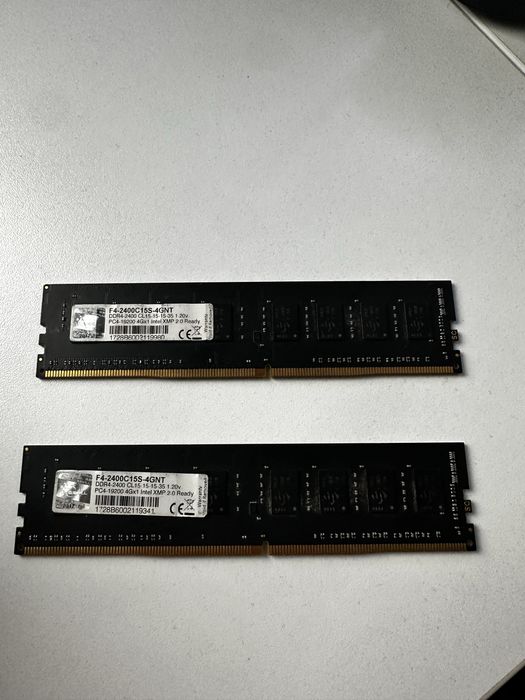 RAM DDR4 G.Skill 2x4GB 2400Mhz CL 15