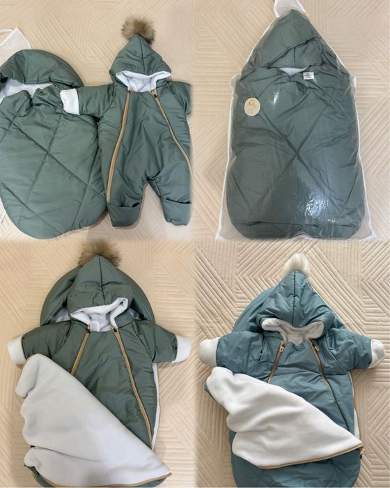 Кокон комбинезон (конверт для выписки)