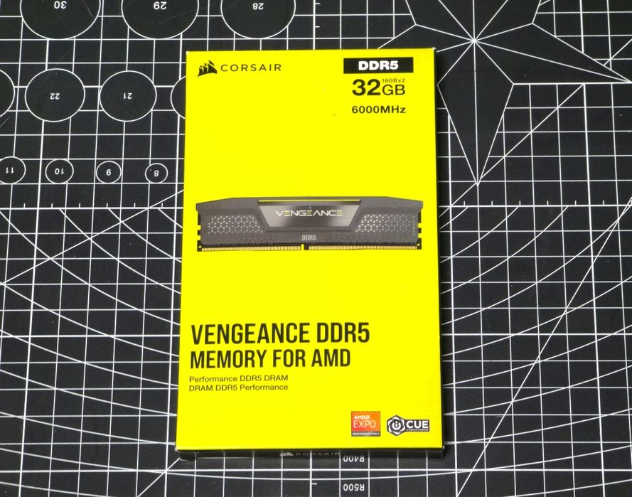 Kit RAM DDR5 32GB (2x16GB) 6000MHz – compatibil  Ryzen  X3D