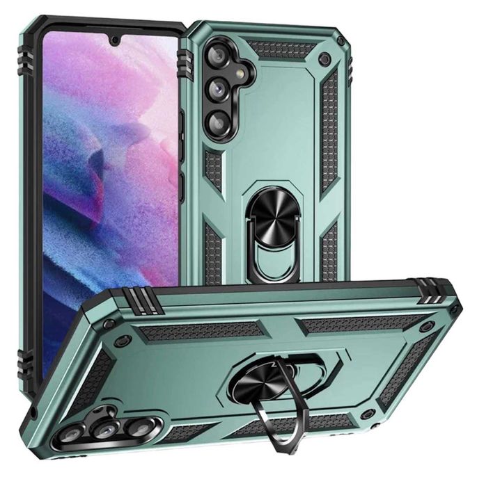 Husa hybrid ARMOR cu inel pentru Samsung Galaxy A17 / A26 / A36 / A56
