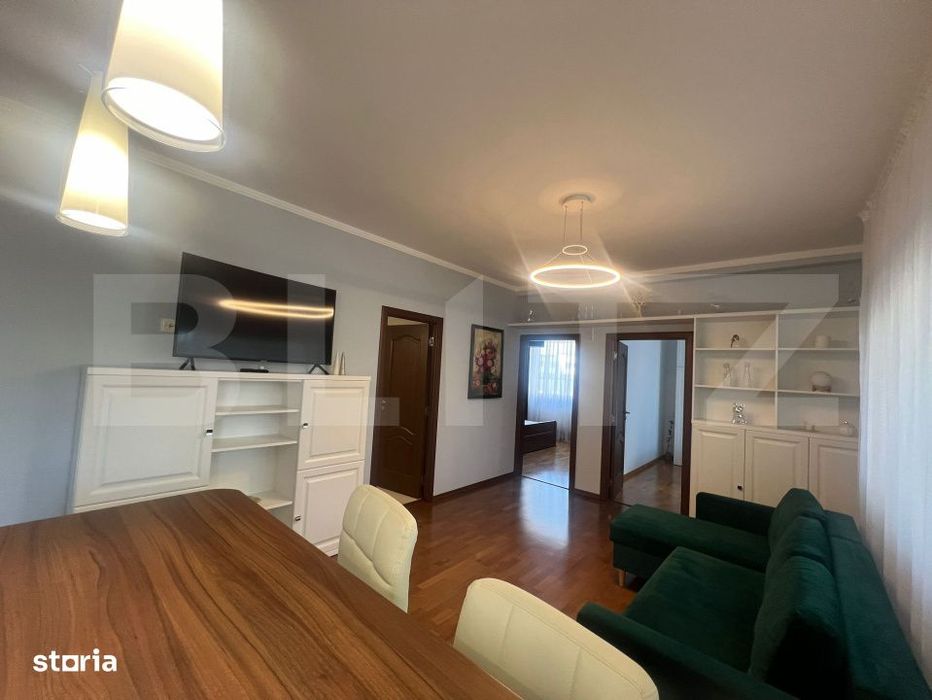Apartament 3 camere, 76 mp, parcare, zona Somesului