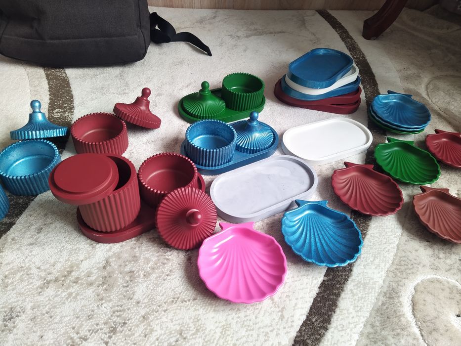 Шкатулка из гипса