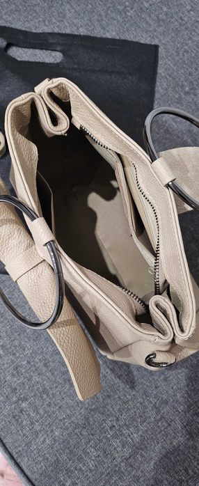 Чанта Vera, естествена кожа, нова, 100 лв.