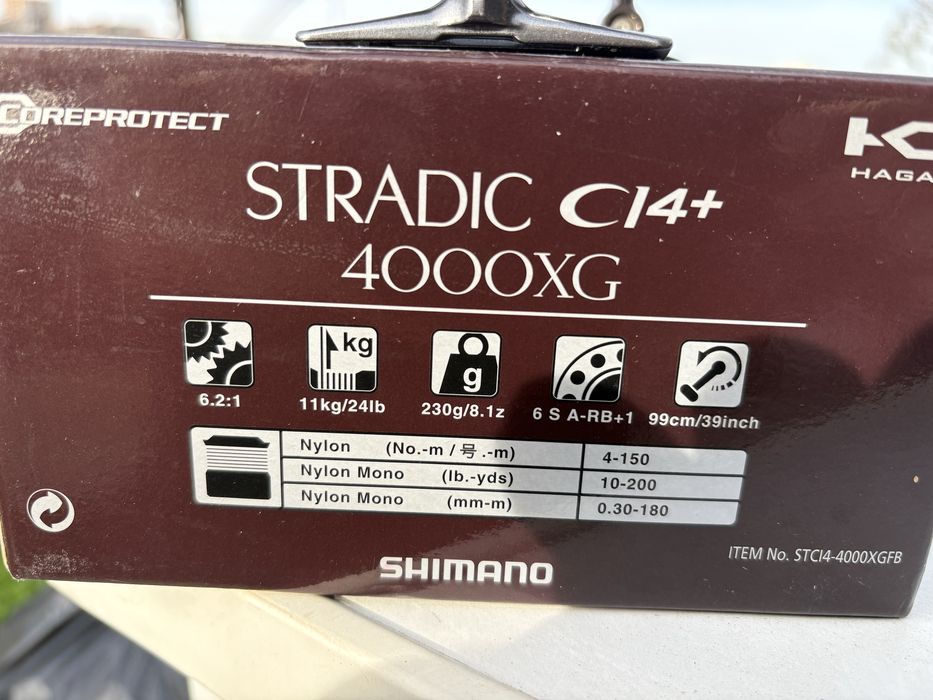 Shimano stradic 4000xg