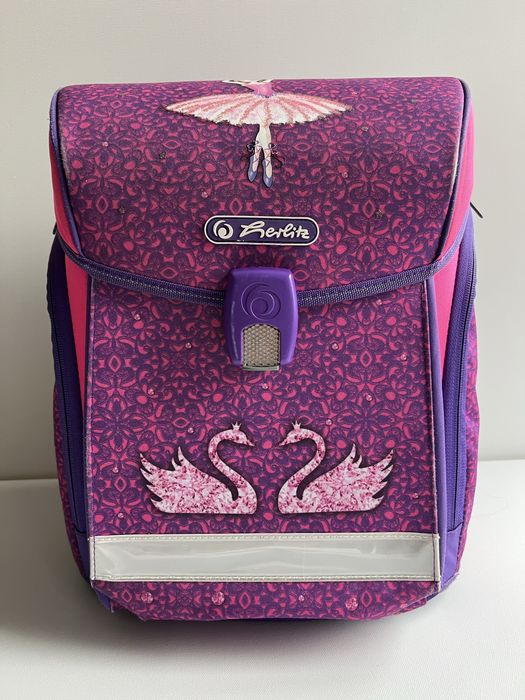 Ученическа раница Herlitz, Midi Ballerina, лилава