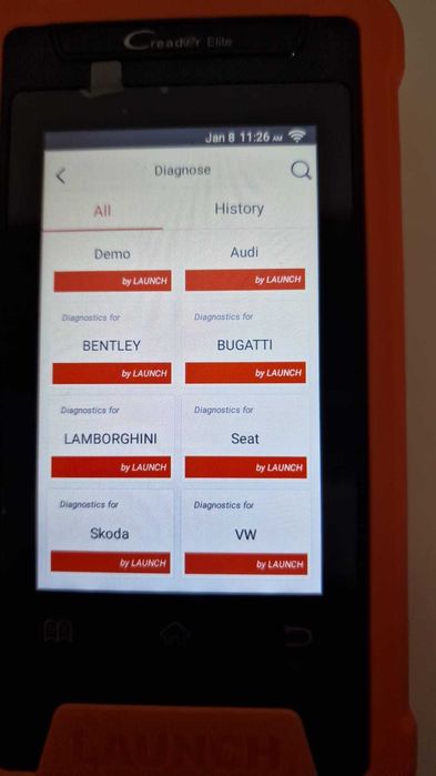 Tester auto Vcds VAG Original Launch X431 Vw, Audi, Seat, Skoda