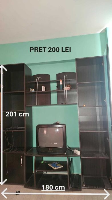 MOBILĂ COMPLETĂ APARTAMENT – SE VINDE TOT! Canapea, Dulapuri, Fotoliu, Masă + multe altele