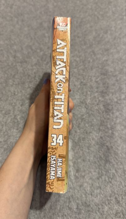 Manga Attack on Titan vol 34