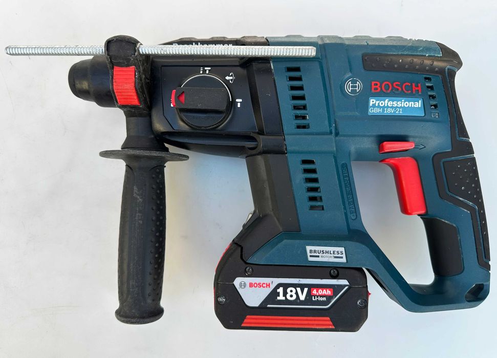 BOSCH GBH 18V-21 - Акумулаторен безчетков перфоратор 18V 4.0Ah