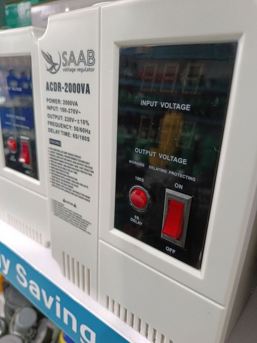 SAAB ACDR-2000VA — маиший техникаларни кучланиш ўзгаришидан ҳимоя