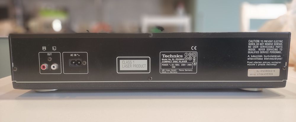 CD-проигрыватель Technics SL-PG580A