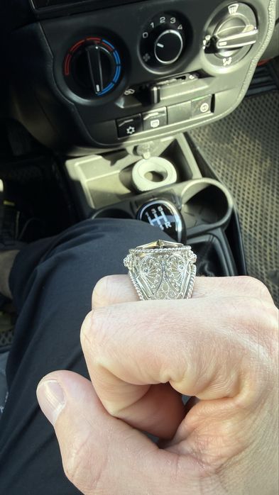 Серебрянный перстень