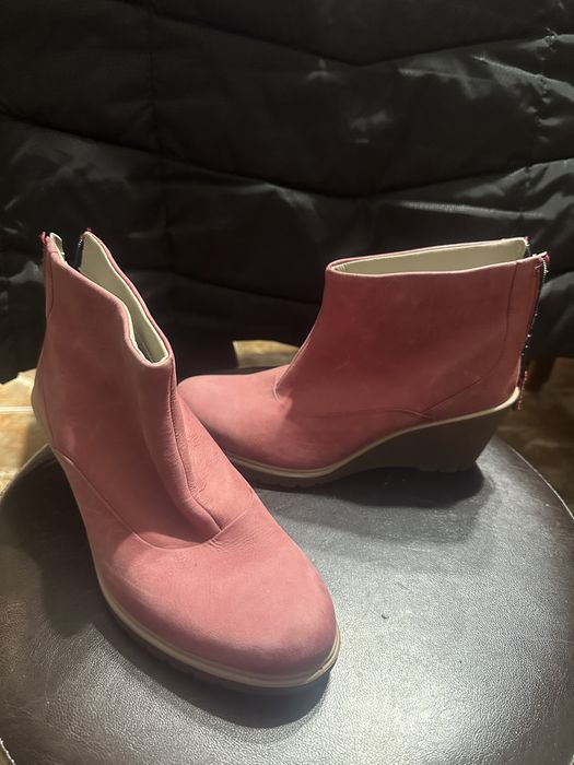 Botine ecco  piele noi 37