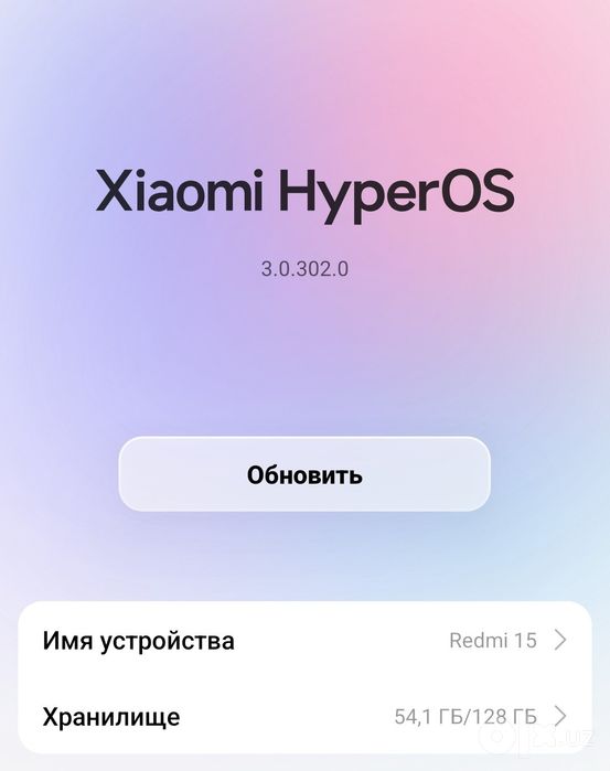 Redmi 15 garantiyasi bilan
