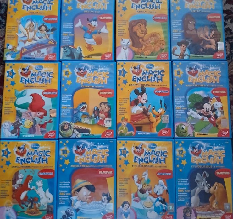 DVD cu lecții în engleză