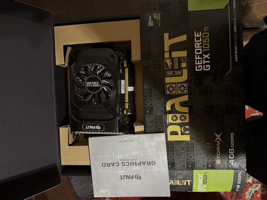 Gtx 1050TI kam ishlatilgani