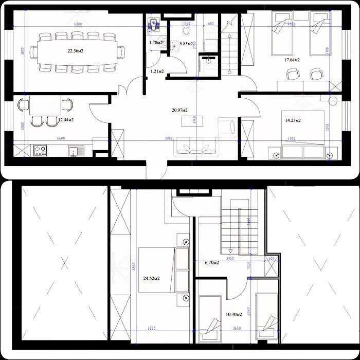 6комн/9этаж/9, Дуплекс общ пл: 142м2, С евро ремонтом. Ор-р: Панельный