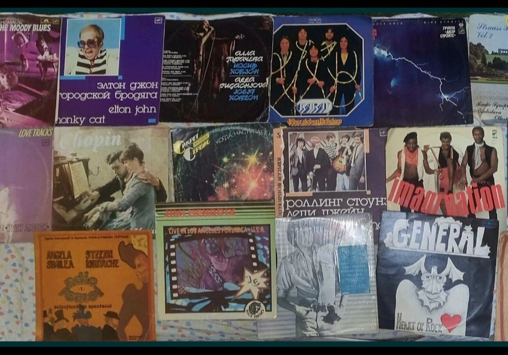 Okazie!Vand  dublu deck Sony +discuri vinil