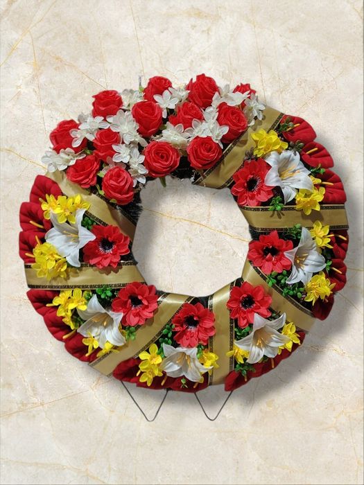 Ритуальные венки, гробы, кресты, оградки. Отправка в Бухару