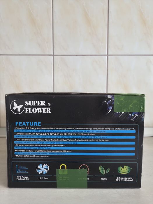 Sursă PC Super Flower Atlas, 780W, ATX 2.32, PFC Activ