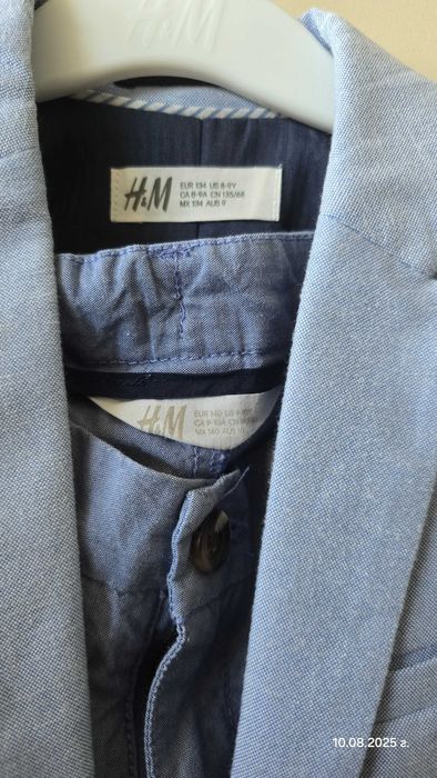 Сако и панталон, костюм от НМ- 134/140 размер