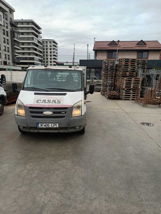Ford Transit Platformă 2.4 TDCi – 101 CP - 213.000 km – ITP valabil – Gata de lucru