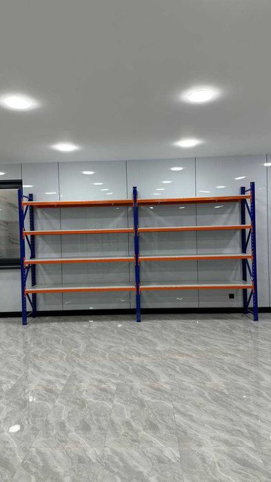 Полочные стеллажи, Складские стеллажи с полками, склад. стелаж stelaj