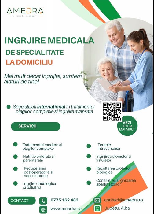 Asistenta medicală de specialitate la domiciliu