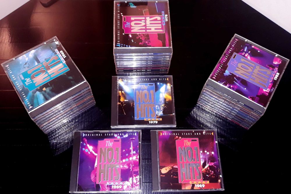 CD-uri Originale - The No.1 Hits 1960-1989 (Set complet * 30 CD)