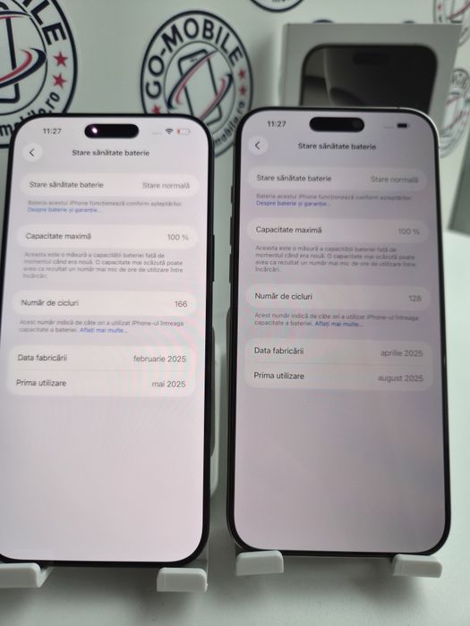 iPhone 16 Pro Max - 256GB - 100% baterie - Garantie