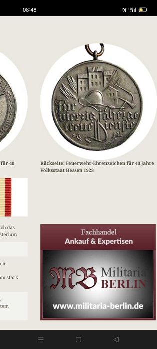 Medalie militare 1923