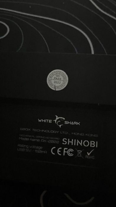 Клавиатура White Shark 60%