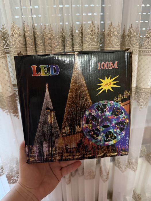 Instalație 100m multicolora
