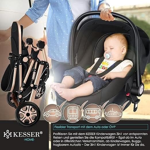 KESSER® Loops 3 в 1 количка комбинирана количка