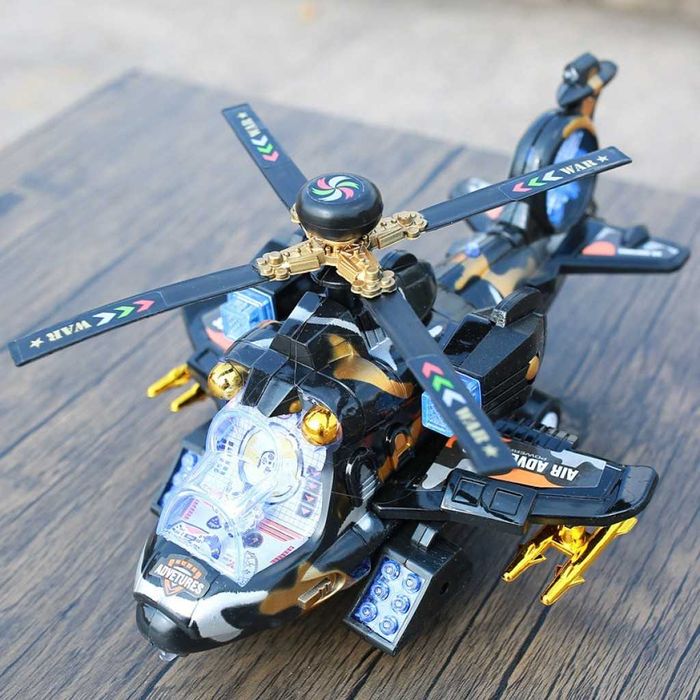 Интерактивна Детска играчка Хеликоптер със Звук и Светлина