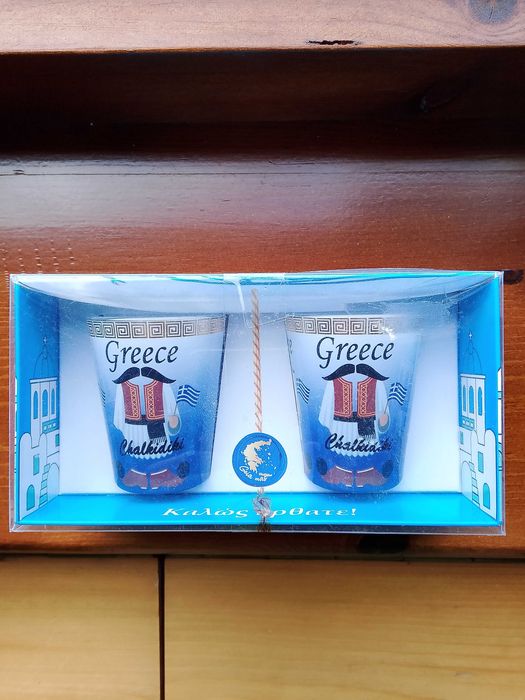 Гръцки чашки за бренди