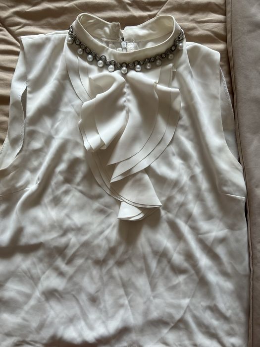 Костюм двойка блузка и брюки