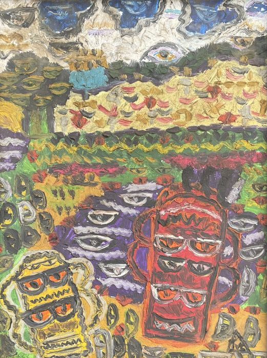 Tablou vechi Ion Tuculescu