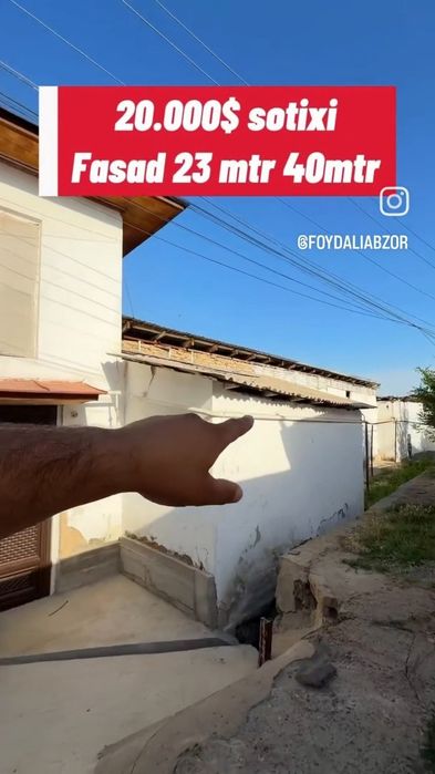 uy sotiladi chuqursoyda