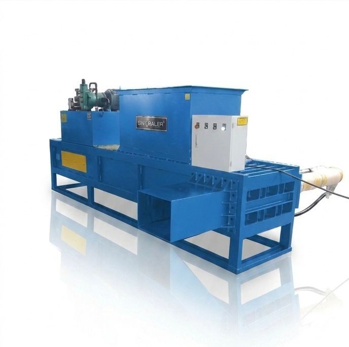 Presă balotat rumeguș / carton / PET SINOBALER SHB1-WS-400 NOUĂ