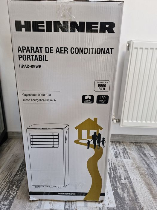 Aer conditionat portabil Heinner 9000 btu