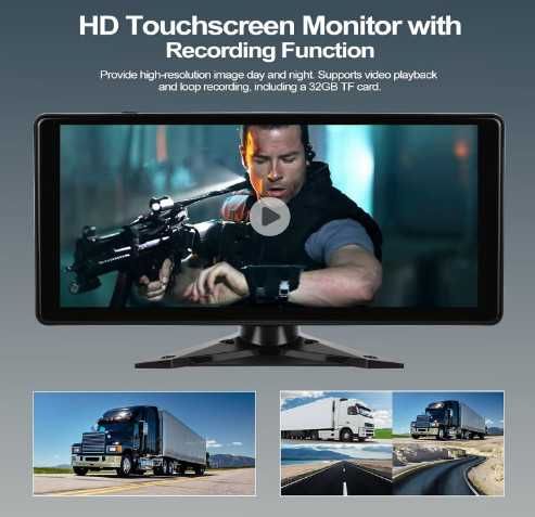 CAMECHO RV комплект камери за заден ход: 3 камери