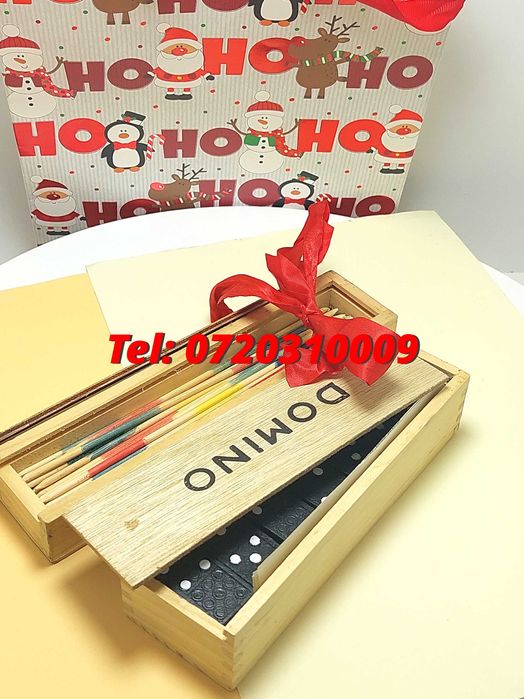 Pachet Cadou Gift  Joc Marocoo mikadoSi Domino  Transport Gratu